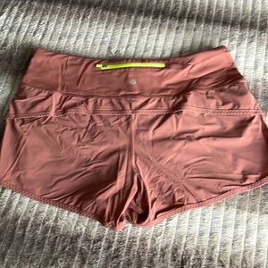 Lululemon size 10 running shorts